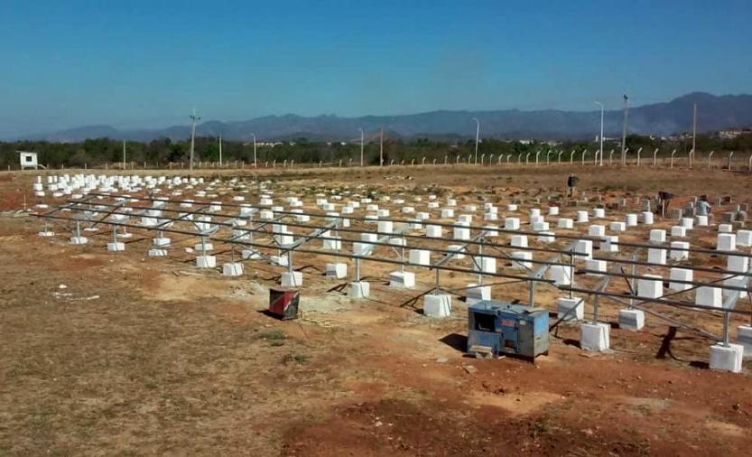 trinidad, parque fotovoltaico, energia solar, electricidad