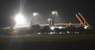 sancti spiritus, estadio jose antonio huelga, electricidad