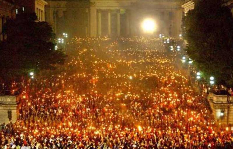 cuba, marcha de las antorchas, jose marti