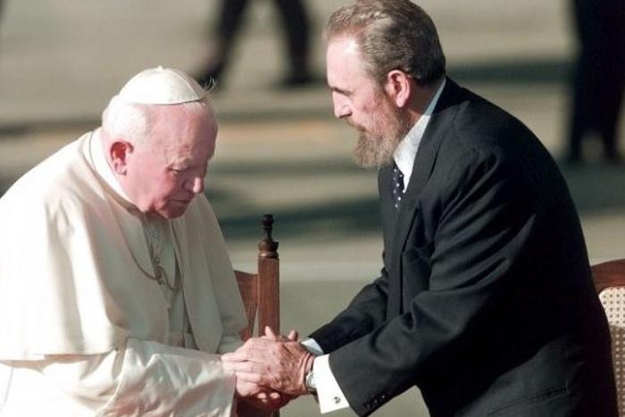 cuba, juan pablo II, vaticano, fidel castro, iglesia catolica