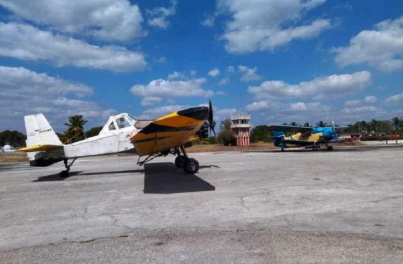 sancti spiritus, aviones, incendios forestales, servicios aereos