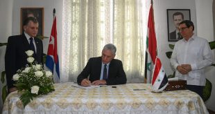 cuba, siria, terremoto, miguel diaz-canel, condolencias