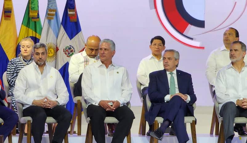 republica cominicana, cumbre iberoamericana, miguel diaz-canel