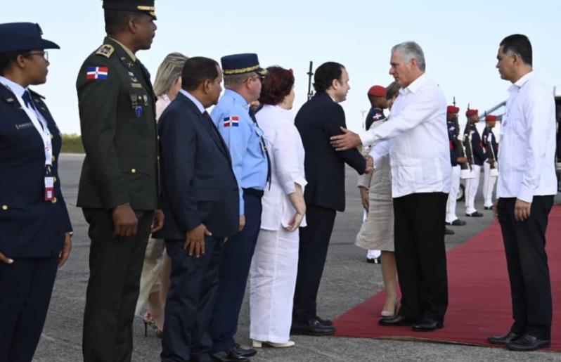 republica dominicana, miguel diaz-canel, cumbre iberoamericana