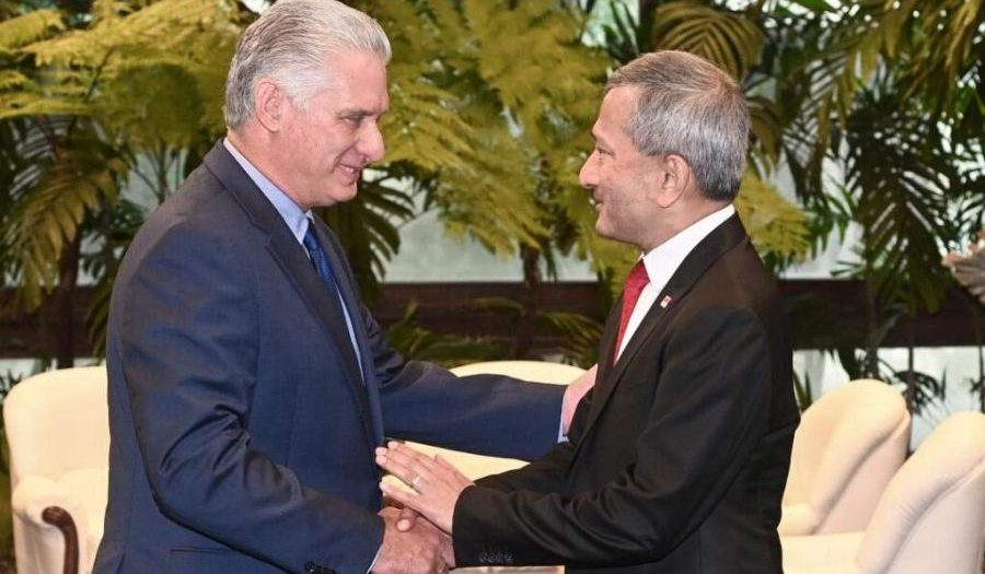 cuba, singapur, miguel diaz-canel