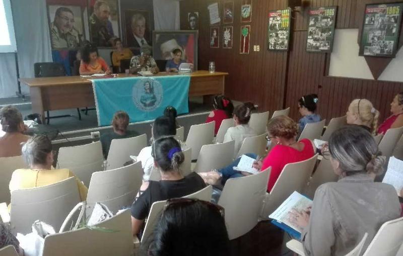 sancti spiritus, fmc, federacion de mujeres cubanas, XI congreso de la fmc