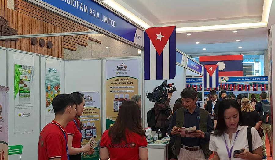 cuba, vietnam, comercio, economia, feria, labiofam