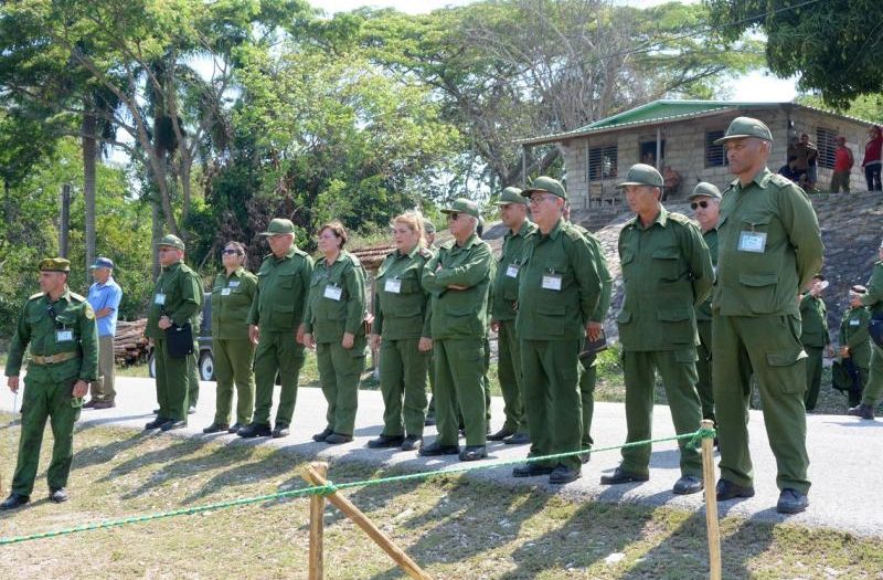 sancti spiritus, ejercicio moncada, defensa nacional, dia de la defensa