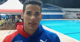 sancti spiritus, V juegos del alva, julio calero, natacion