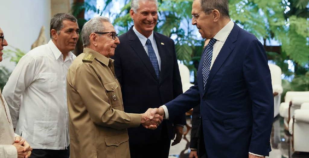 cuba, rusia, serguei lavrov, bruno rodriguez, diaz-canel, raul castro