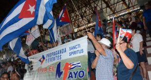 sancti spiritus, primero de mayo, plaza de la revolucion serafin sanchez, dia internacional de los trabajadores, crc, primero de mayo en sancti spiritus