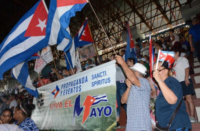 sancti spiritus, primero de mayo, plaza de la revolucion serafin sanchez, dia internacional de los trabajadores, crc, primero de mayo en sancti spiritus