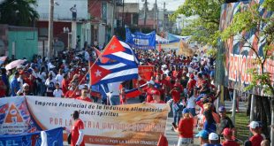 sancti spiritus, primero de mayo en sancti spiritus, ctc, dia del proletariado mundial, dia internacional de los trabajadores