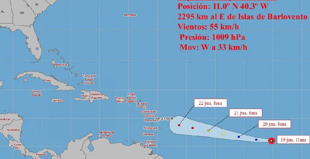 insmet, depresion tropical, desastres naturales