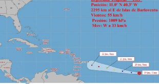 insmet, depresion tropical, desastres naturales