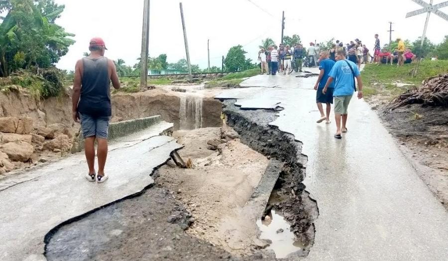 cuba, oriente de cuba, lluvias intensas, derrumbes, camagüey, granma