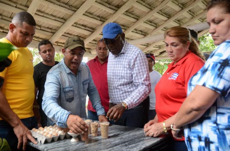 sancti spiritus, la sierpe, produccion de alimentos, salvador valdes mesa, alimentos, fomento