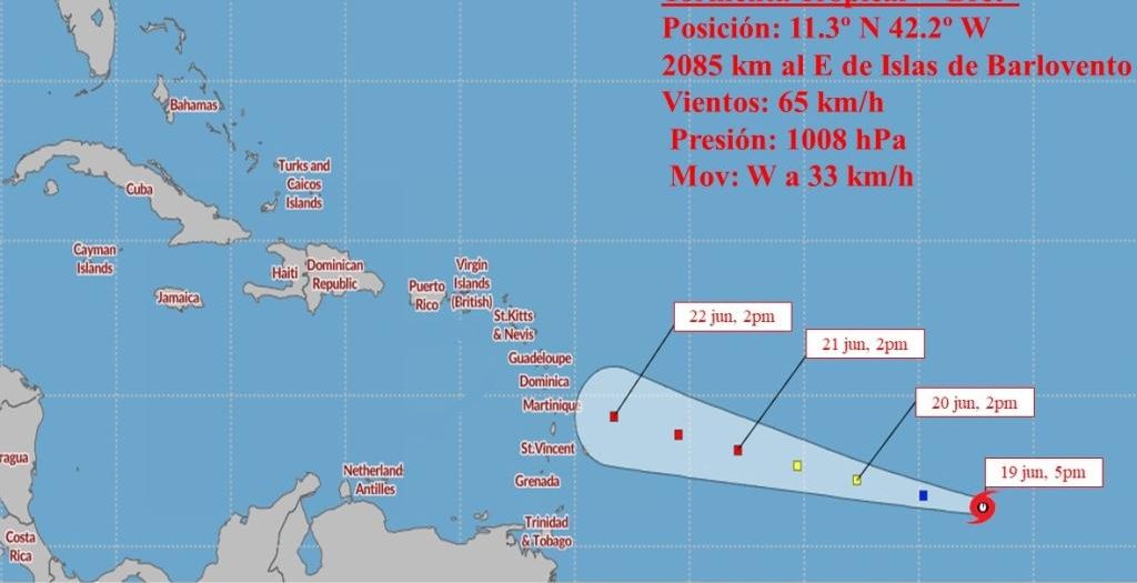 cuba, meteorologia, tormente tropical, desastres naturales, temporada ciclonica