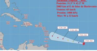 cuba, meteorologia, tormente tropical, desastres naturales, temporada ciclonica