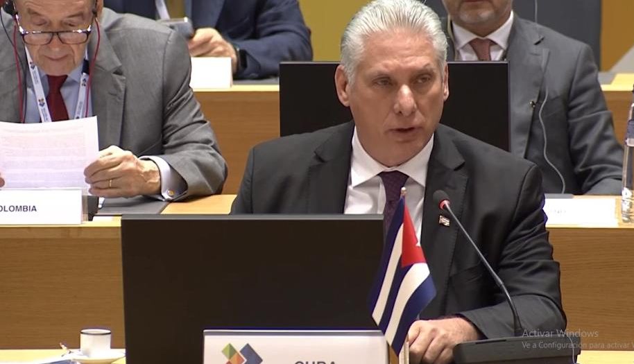 cuba, miguel diaz-canel, celac-union europea