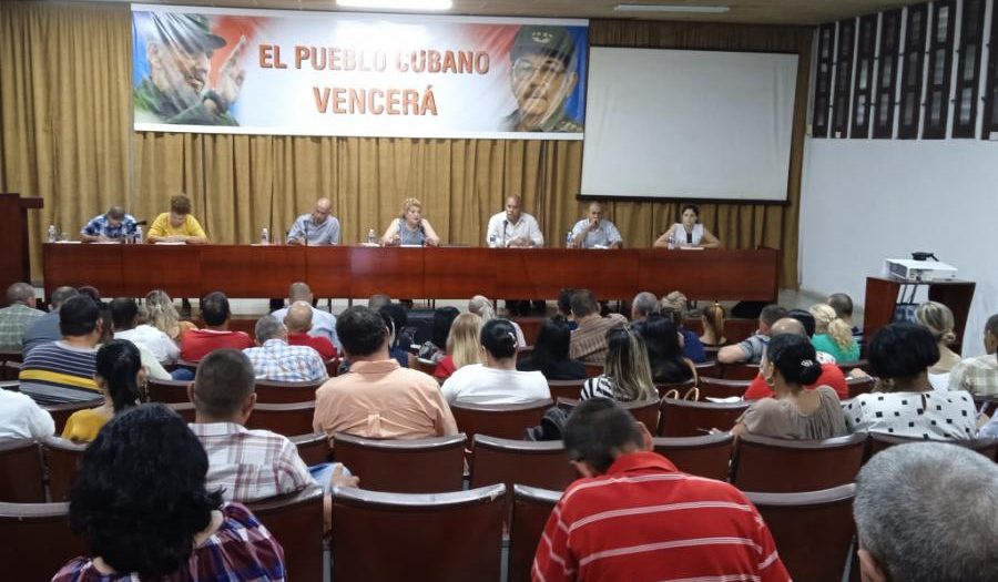 sancti spiritus, pleno del comite provincial, partido comunista de cuba