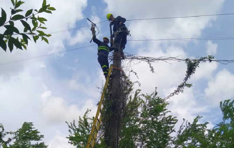 sancti spiritus, empresa electrica, pinar del rio, huracanes, cilcones, electricidad