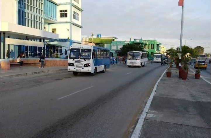 sancti spiritus, transporte pasajeros, omnibus urbano