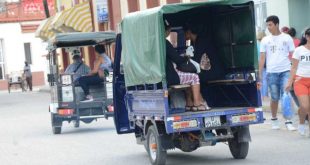 sancti spiritus, transporte, transporte de pasajeros, motonetas, precios