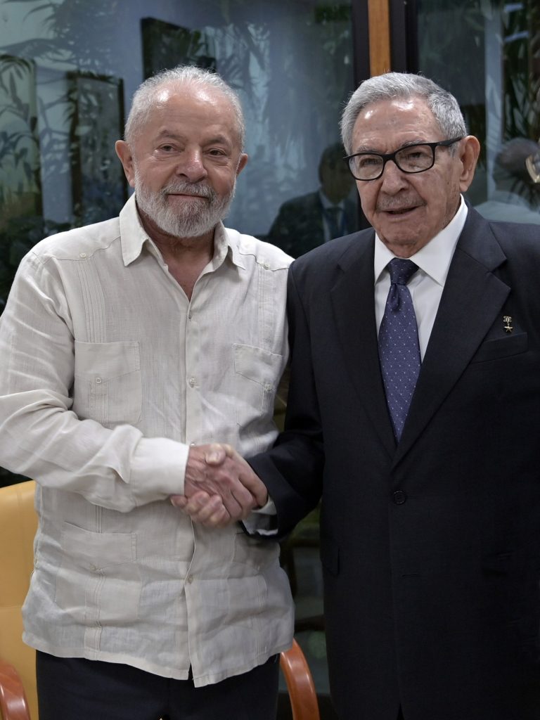 Raúl y Lula.