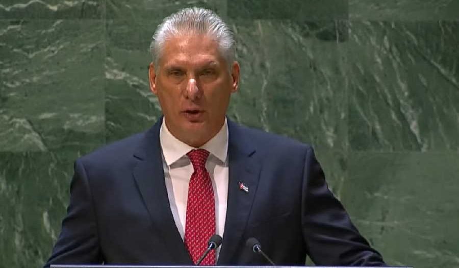 cuba, onu, miguel diaz-canel, asamblea general de naciones unidas