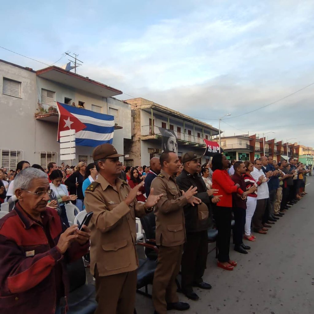 Los espirituanos ratificaron el compromiso de dar continuidad a la obra de la Revolución en el territorio.