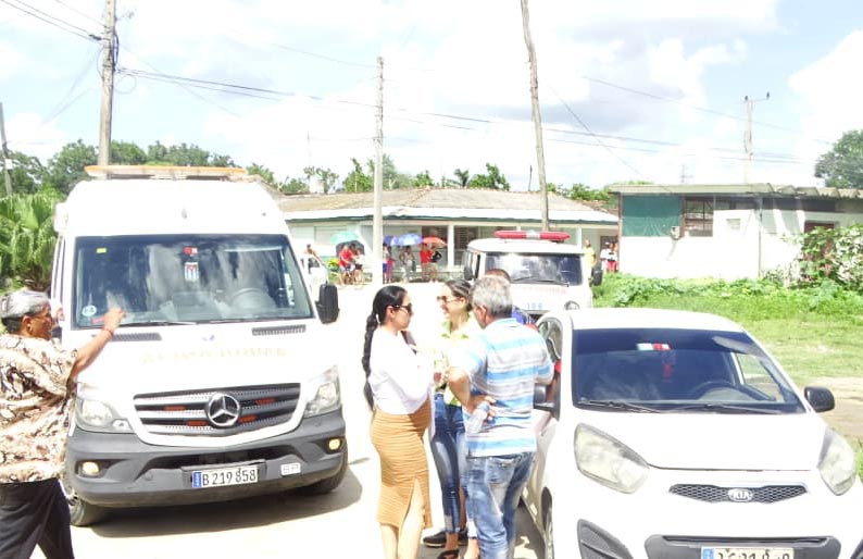 En el lugar se activaron los protocolos de la Dirección General de Salud en el territorio para la atención médica de los afectados.