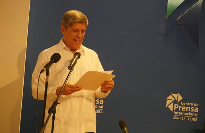 Fernández de Cossío destacó que las autoridades del Gobierno de Estados Unidos han mostrado disposición para cooperar en el esclarecimiento de estos hechos.