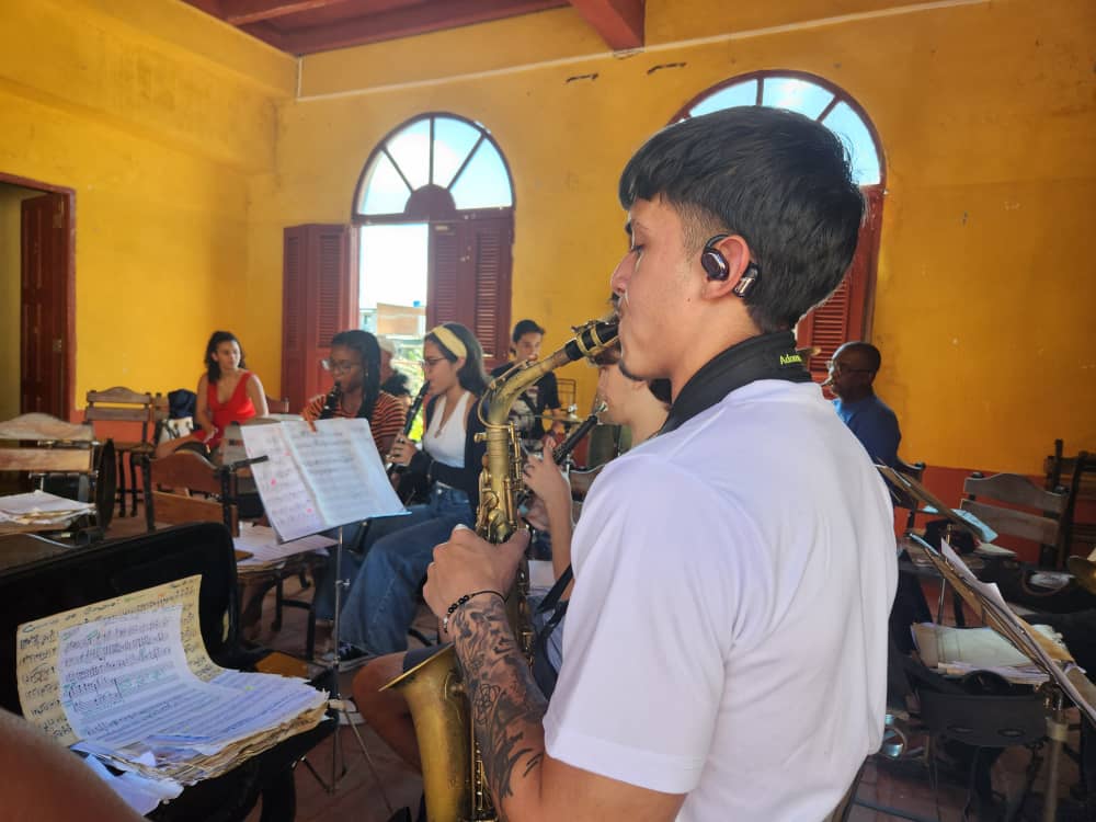 Las partituras serán usadas por las bandas de concierto de Sancti Spíritus.