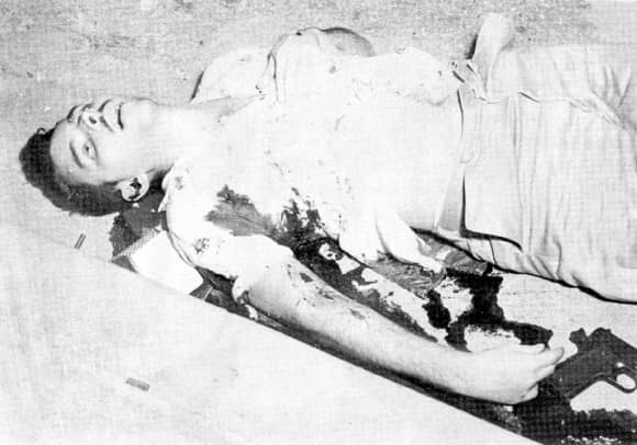 Frank recibió 22 balazos en su cuerpo de manos de la tiranía.