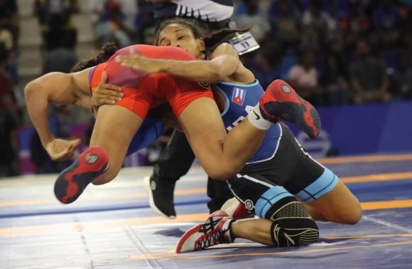 Laura Herin (53 kg) fue superior 6-3 a la venezolana Alexa Álvarez.