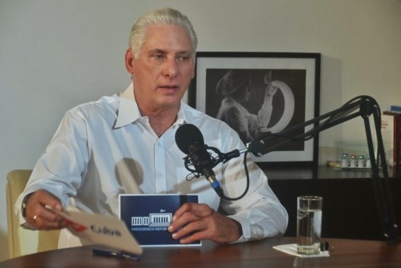 Díaz-Canel insistió en que para defender la justicia social hay que producir.